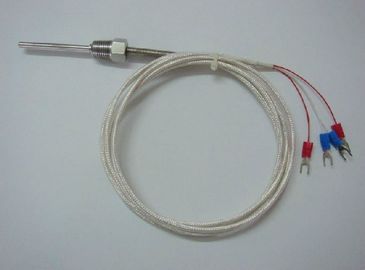 WZP-200 PT100 RTD সেন্সর NPT সংযোগকারী 4 তারের পরীক্ষা 4.0 মিমি ডায়া এক্স 50 মিমি দৈর্ঘ্য